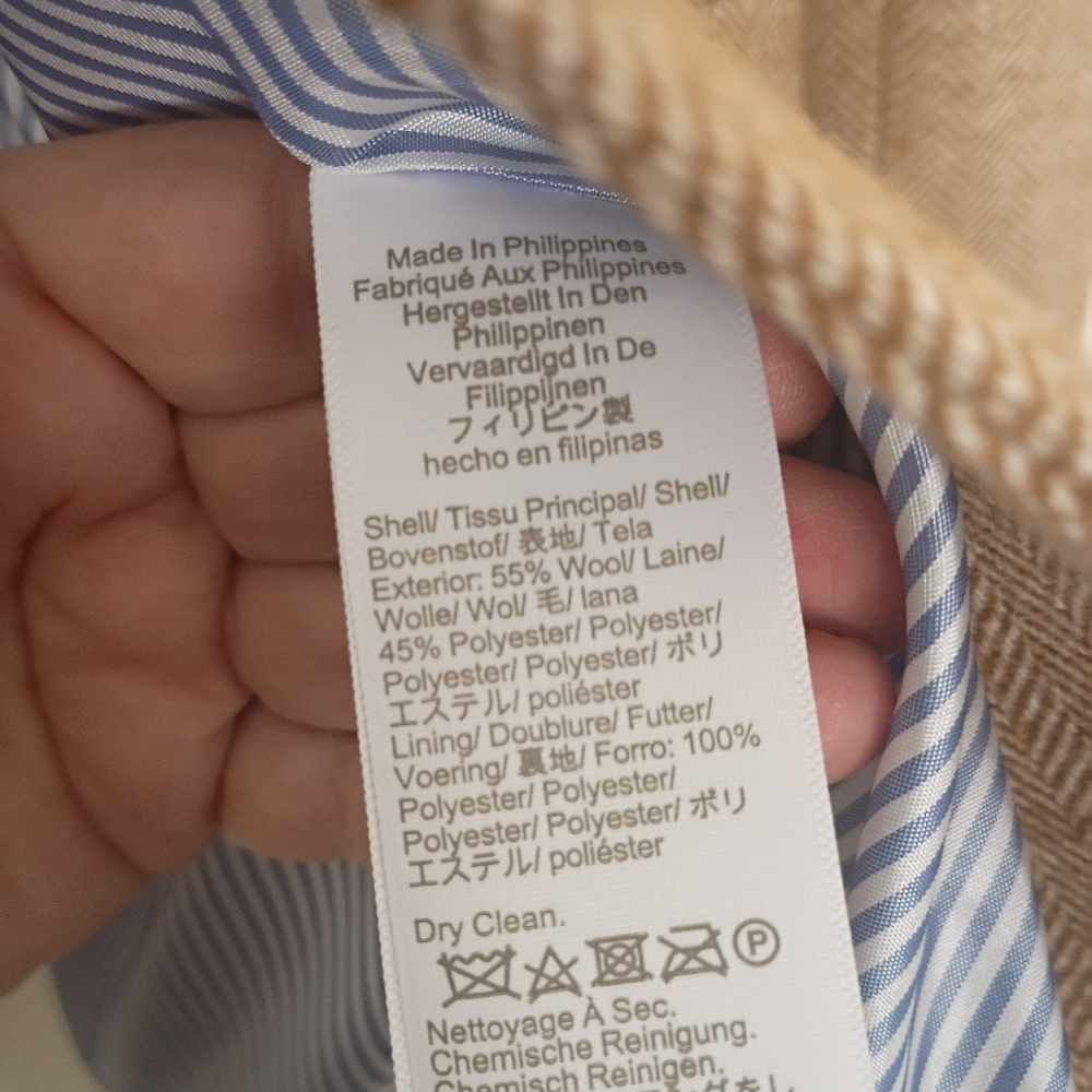 J. Crew Factory Women's Blazer in Light Brown - Picture 8 of 10